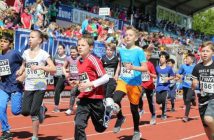 Schullaufsieger strahlen mit der Sonne um die Wette